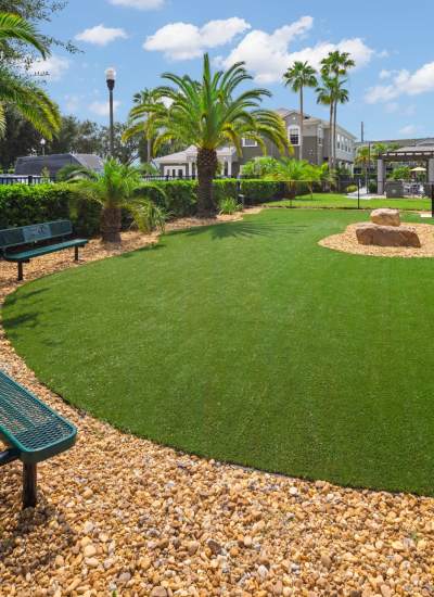 Pet Friendly Bark Park at Pointe Parc at Avalon in Orlando, Florida