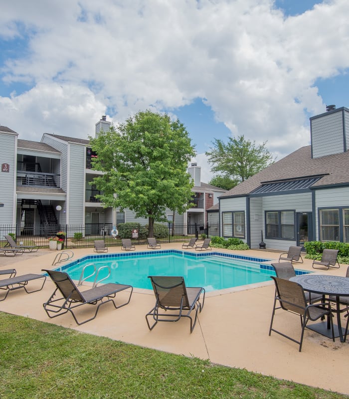 Pool at Cedar Glade Apartments in Tulsa, Oklahoma
