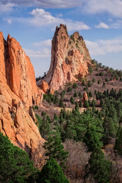 Gorgeous mountains and views near Bella Springs Apartments in Colorado Springs, Colorado