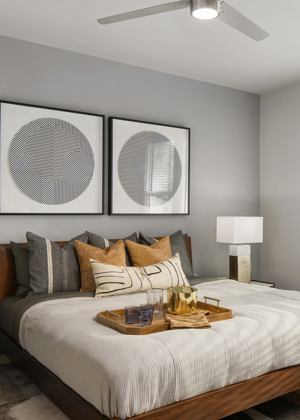 Bedroom at Azora at Cypress Ranch in Lutz, Florida