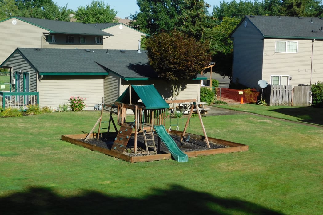 Enjoy spacious playground at Lakeside Apartments in Albany, OR