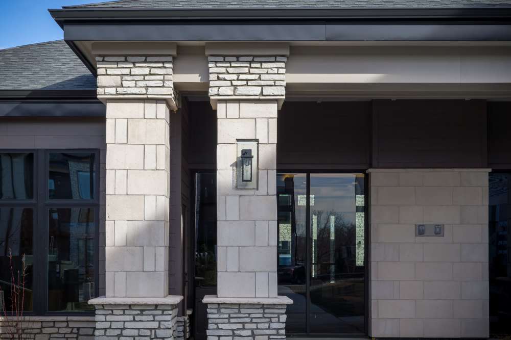 Clubhouse entrance at The Reserves at Eagle Point.