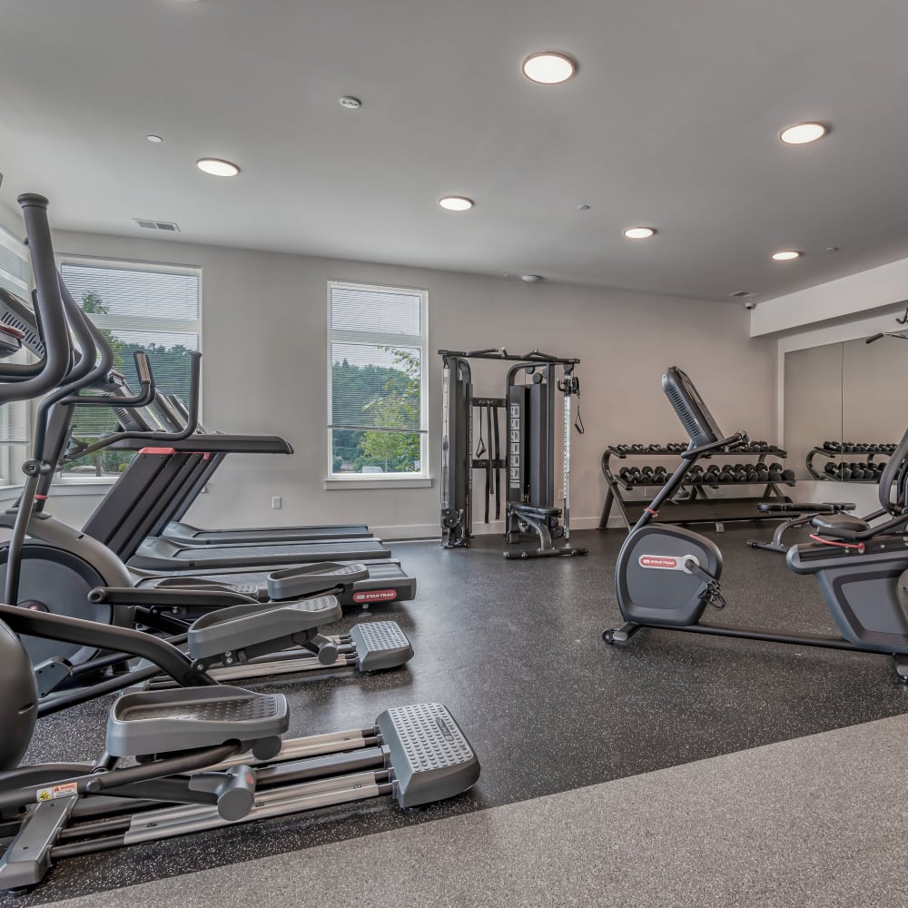 Fitness center at Evergreen, Monroeville, Pennsylvania