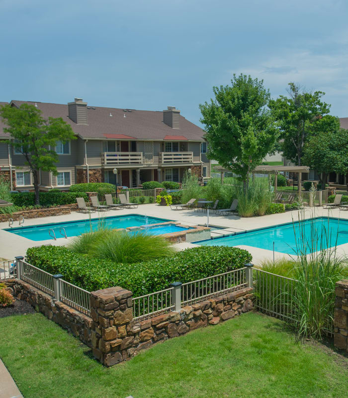 Pool to Chardonnay in Tulsa, Oklahoma