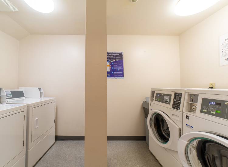 laundry and dryer machine at 71 Westland Apartments in Boston, Massachusetts