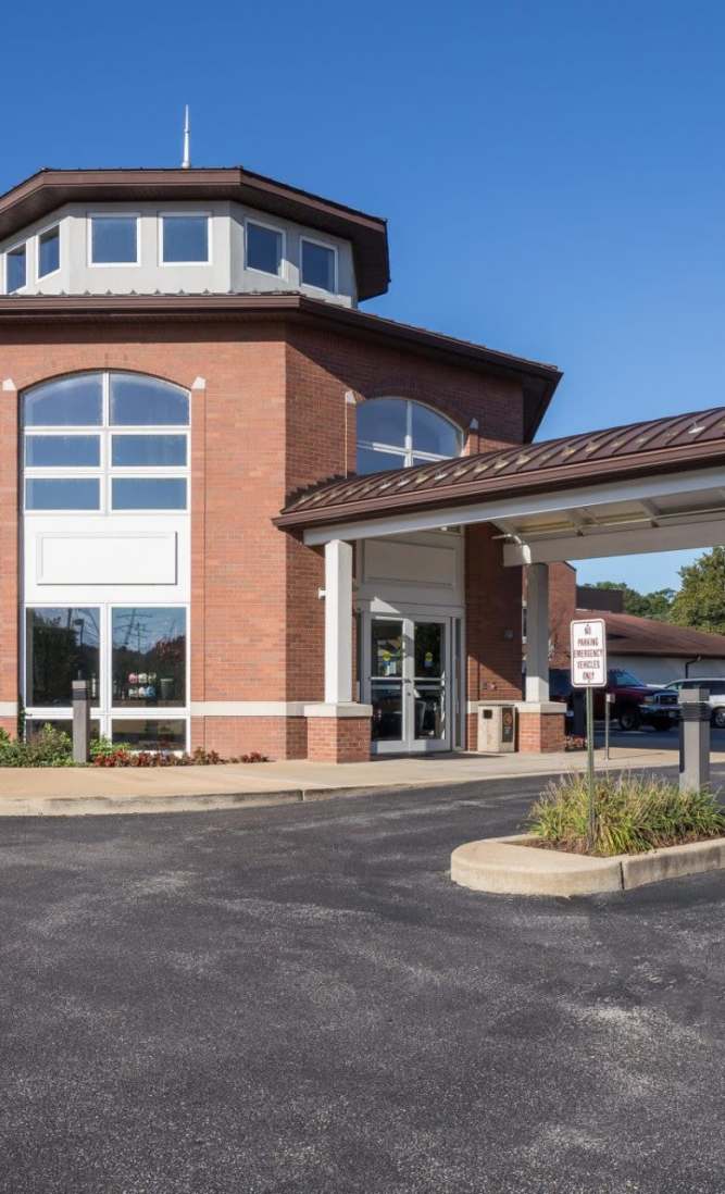 Entrance at Dougherty Ferry in Valley Park, Missouri