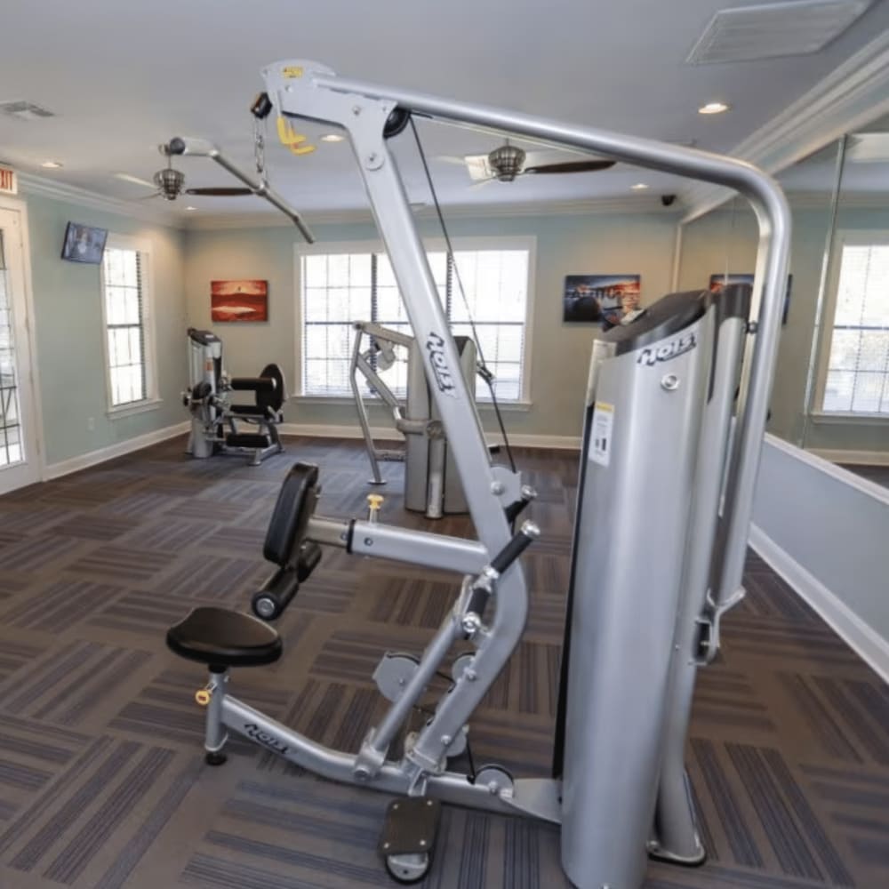 Fitness center at Dominion Park in San Antonio, Texas