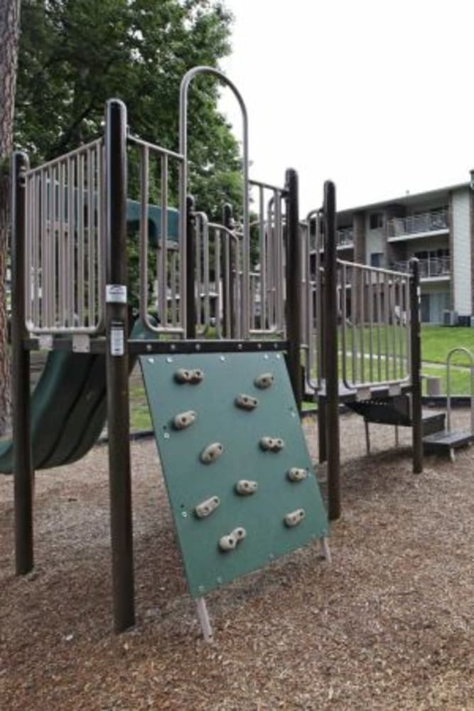 The playground at Valley Terrace in Durham, North Carolina