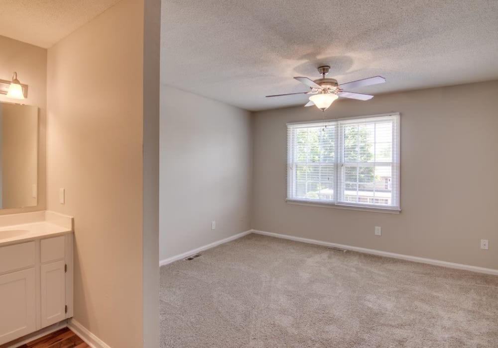 Building 2 amenities at Foundry Townhomes in Simpsonville, South Carolina