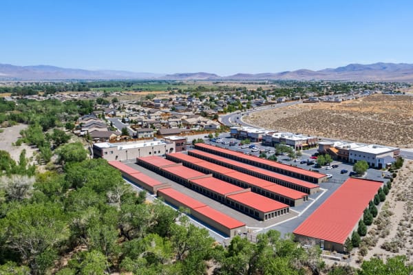 drone photo at River Vista Storage in Dayton, Nevada