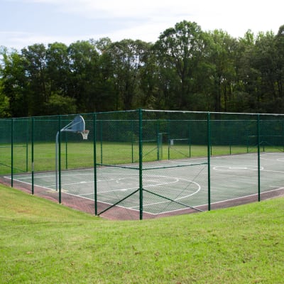 A basketball court at Carpenter Park in Patuxent River, Maryland