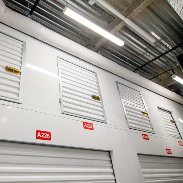 Locker storage units at StorQuest Self Storage in Brooklyn, New York