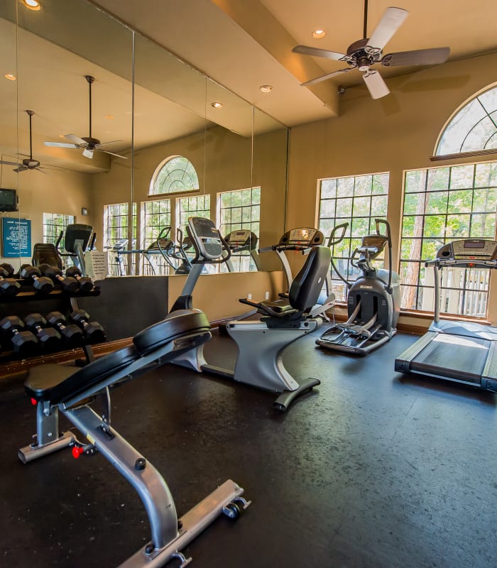 Fitness center at The Trace of Ridgeland in Ridgeland, Mississippi