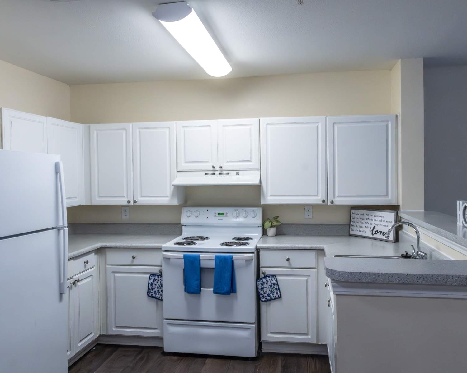 Kitchen at Ashton Walk in Forest Park, Georgia