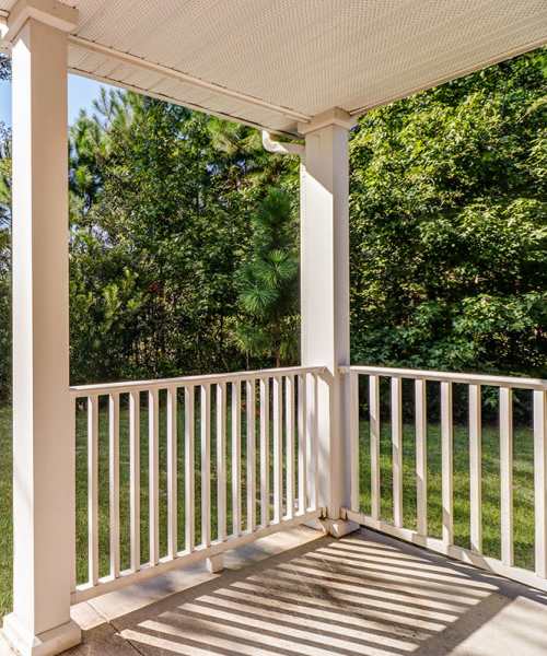 Patio at Harmony Greene in Pooler, Georgia