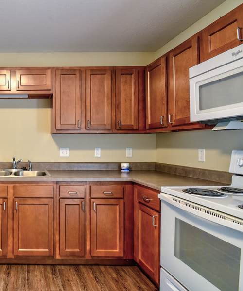 Spacious kitchens for cooking at Woodyard Greene in Elizabeth, West Virginia