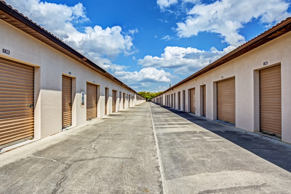 Outdoor units at Metro Self Storage in Fort Myers, Florida