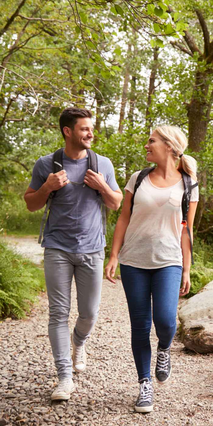 Residents walking nearby Allegro in Lynnwood, Washington