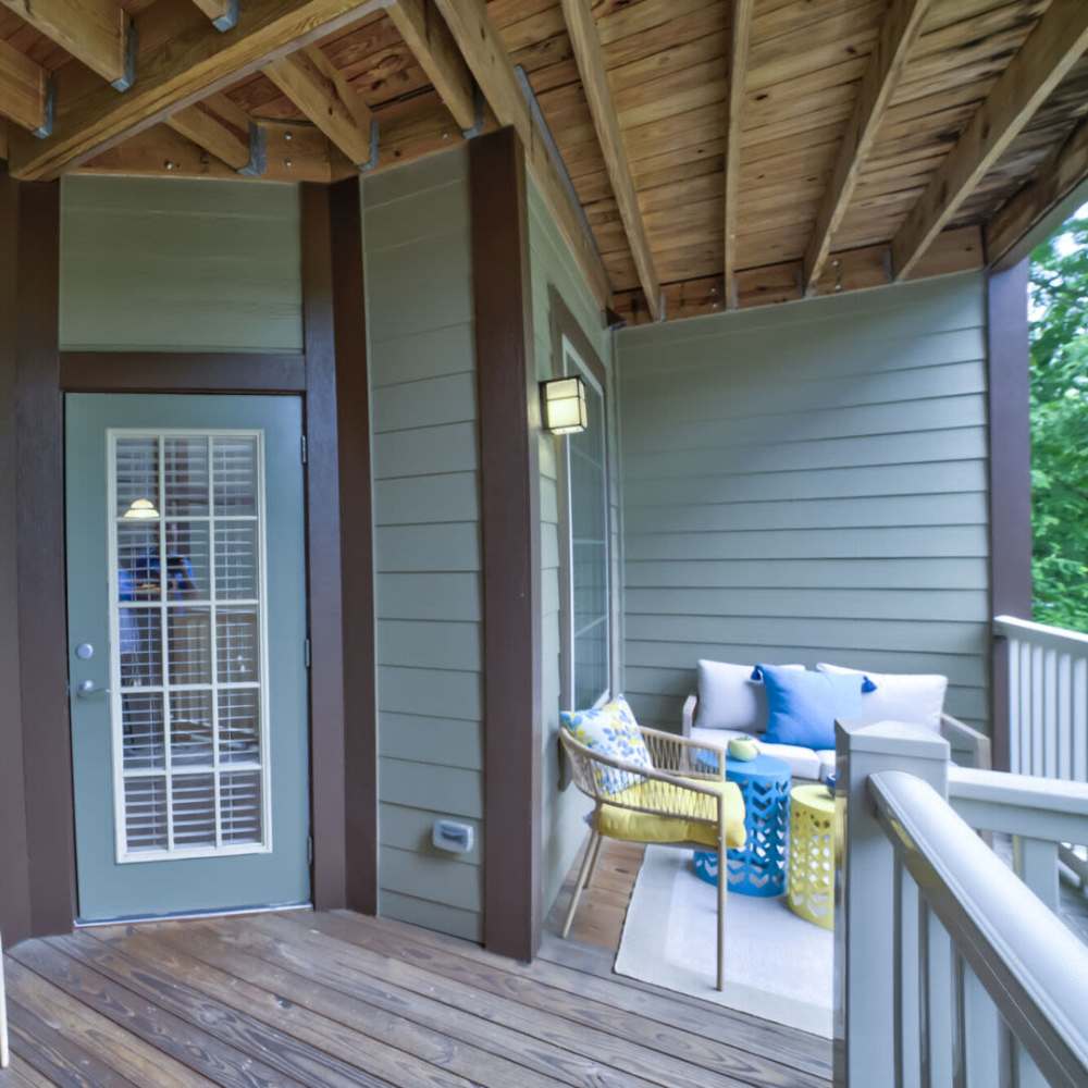 Balcony at Avonlea Tributary in Lithia Springs, Georgia