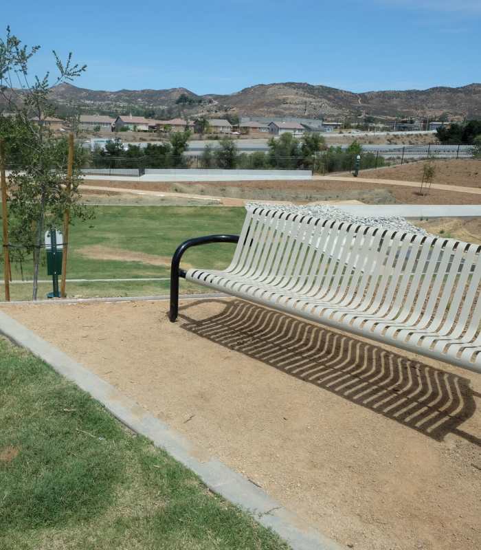 Off-leash bark park at Pacific Landing in Murrieta, California