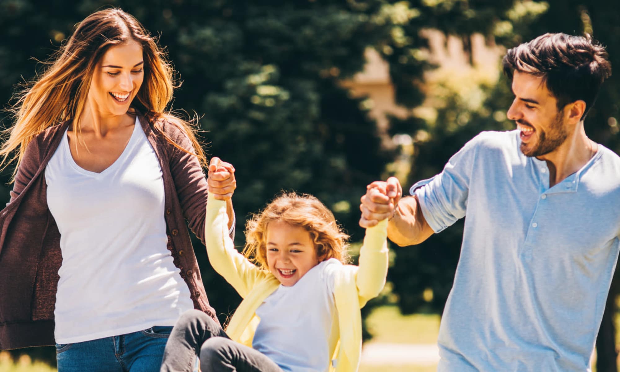 Family at Union Crossing in Lawrence, Massachusetts