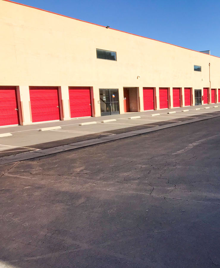 Exterior units at StorQuest Self Storage in Westlake Village, California