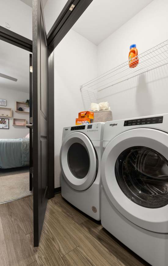 Laundry available at Atlas on 17th in Bloomington, Indiana