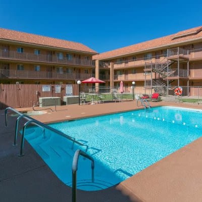 Pool at The Citadel Senior Living in Mesa, Arizona