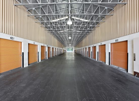 Covered-access units with lots of surrounding space at A-1 Self Storage in San Diego, California