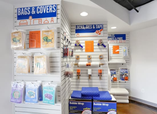 Packing and moving supplies available at A-1 Self Storage in San Diego, California