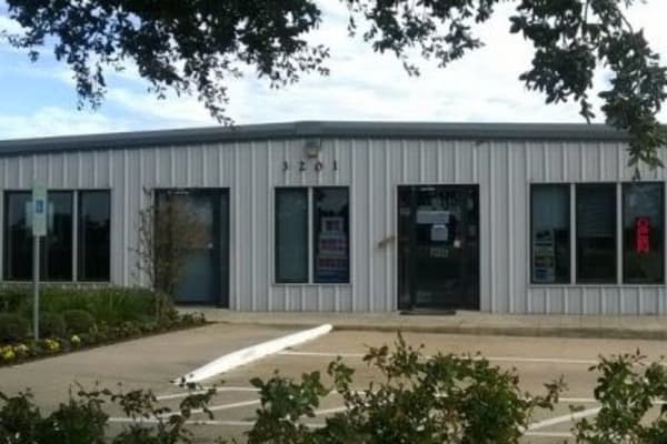 Front office of storage units in College Station, Texas