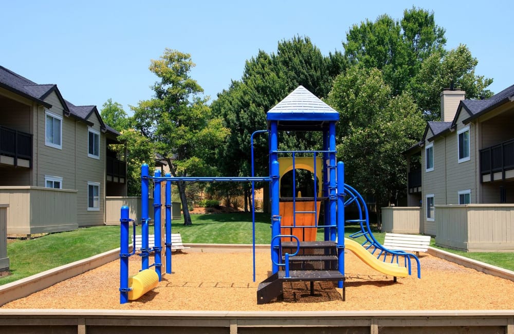 community playground at Oak Creek in Santa Rosa, California