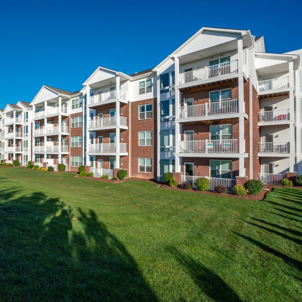 Lush green lawn at Kennedy Highlands, Mc Kees Rocks, Pennsylvania