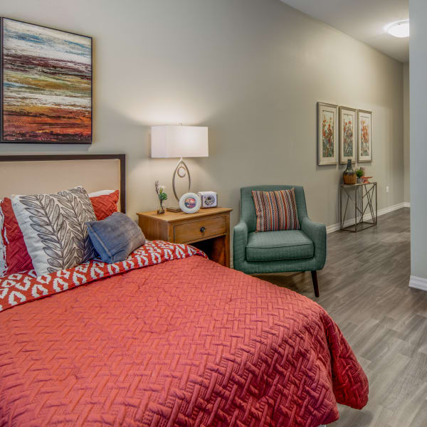 State of the art apartments at Quail Park of Oro Valley in Oro Valley, Arizona