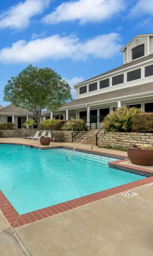 Swimming pool at Lakeview in Fort Worth, Texas