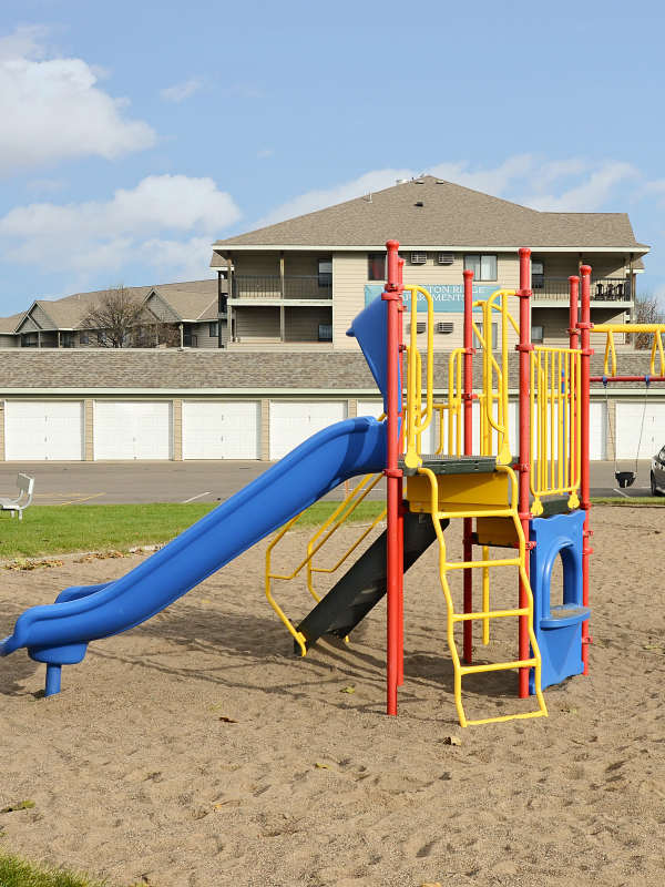 Kids playground at Wellington Ridge Apartments in Coon Rapids, Minnesota