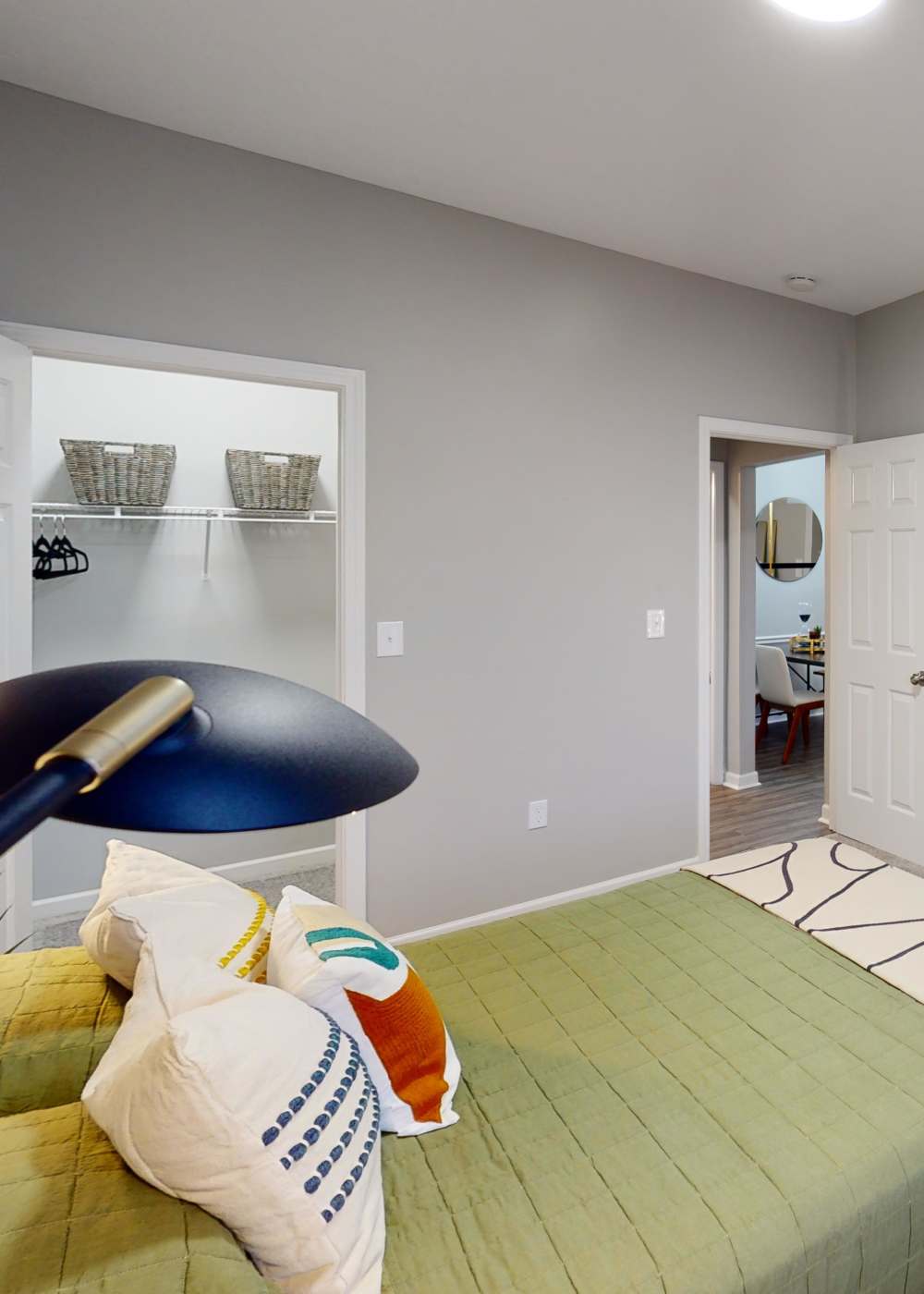 Bedroom with a comfortable bed at Burlington Oaks in Burlington, Kentucky