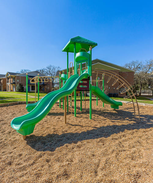 Community playground at Retreat at 2818 in Bryan, Texas