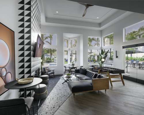 Clubhouse at Las Palmas Apartment Homes, Fullerton, California