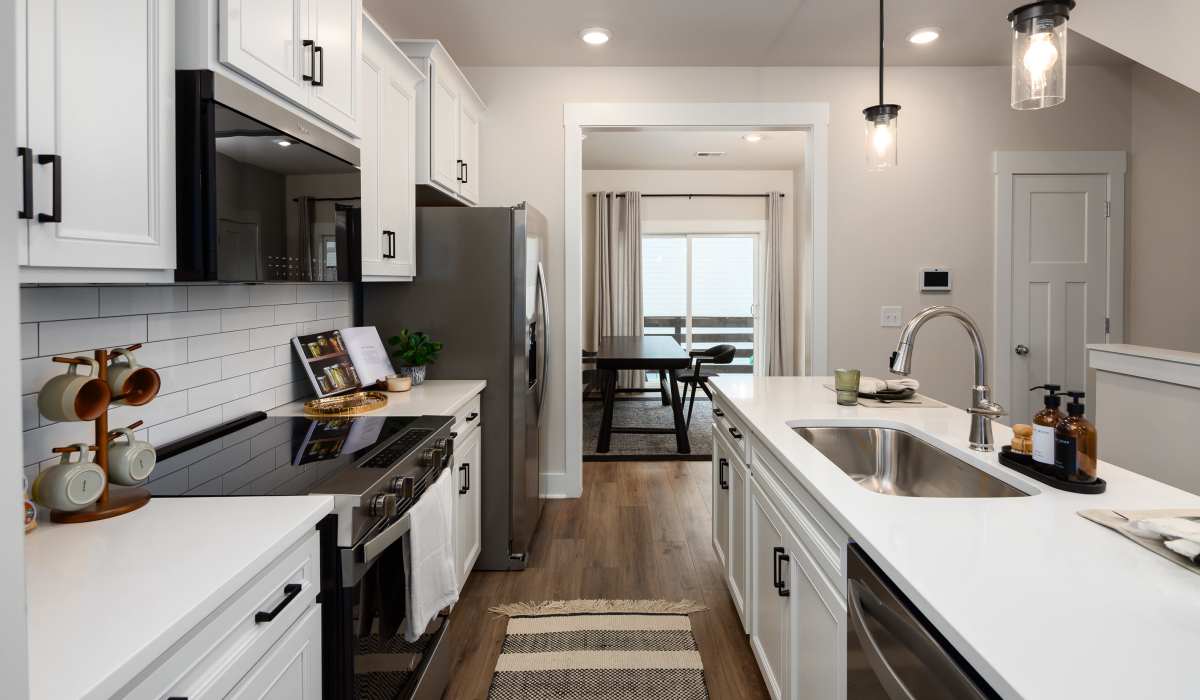 Kitchen at Maybrook Terraces in Greenville, South Carolina
