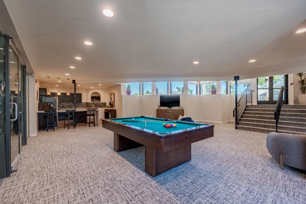 Our Apartments in Westminster, Colorado offers a pool table