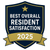 Best overall badge at Creekwood Apartments in Gainesville, Florida
