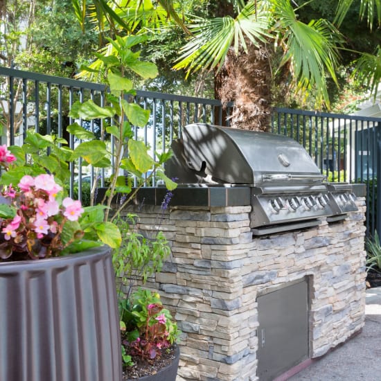 Bbq area at Watermark Place in Fremont, California