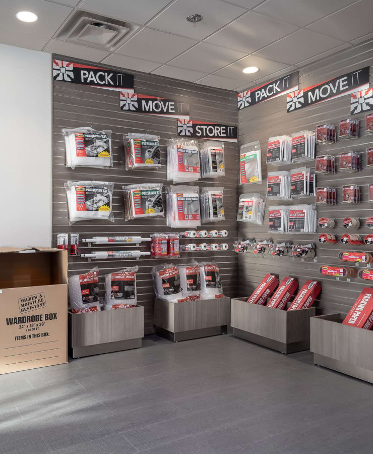 Packing supplies available at StorQuest Self Storage in Brooklyn, New York