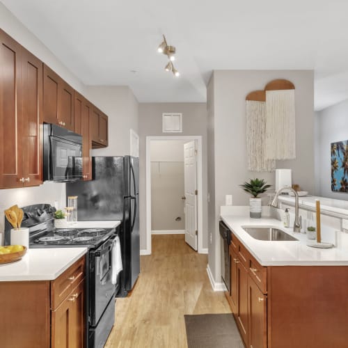 Kitchen at Westshore Palms in Panama City, Florida