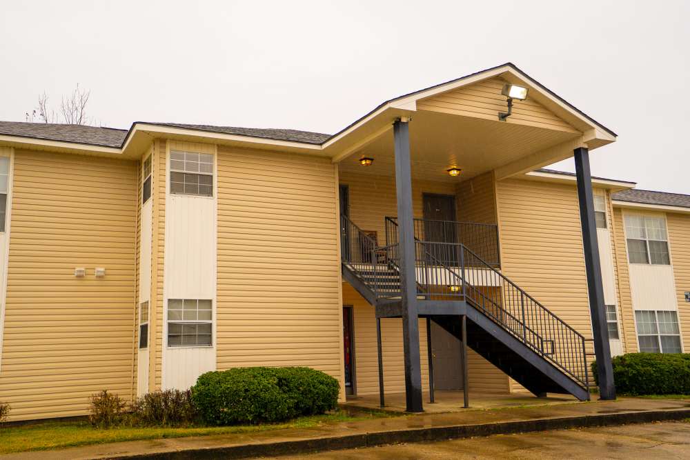 Exterior view of the community at Liberty Village in Monroe, Louisiana