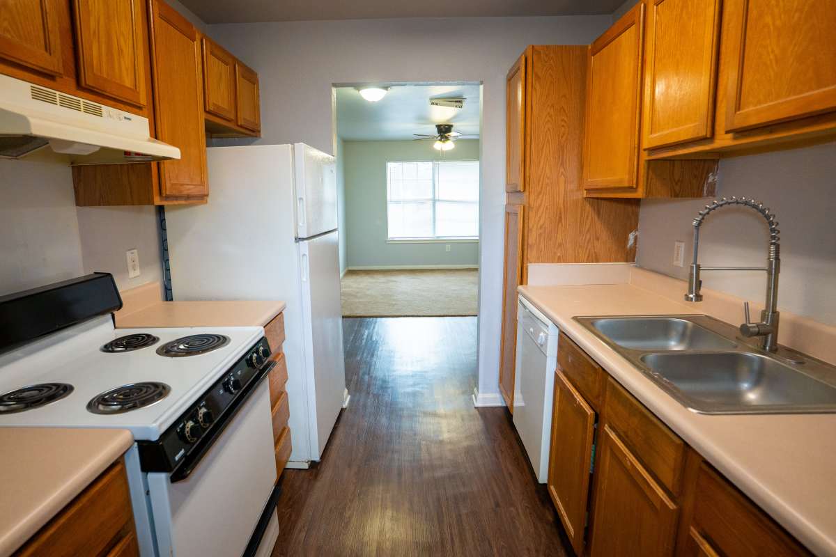 Kitchen at Hillside in Minden, Louisiana