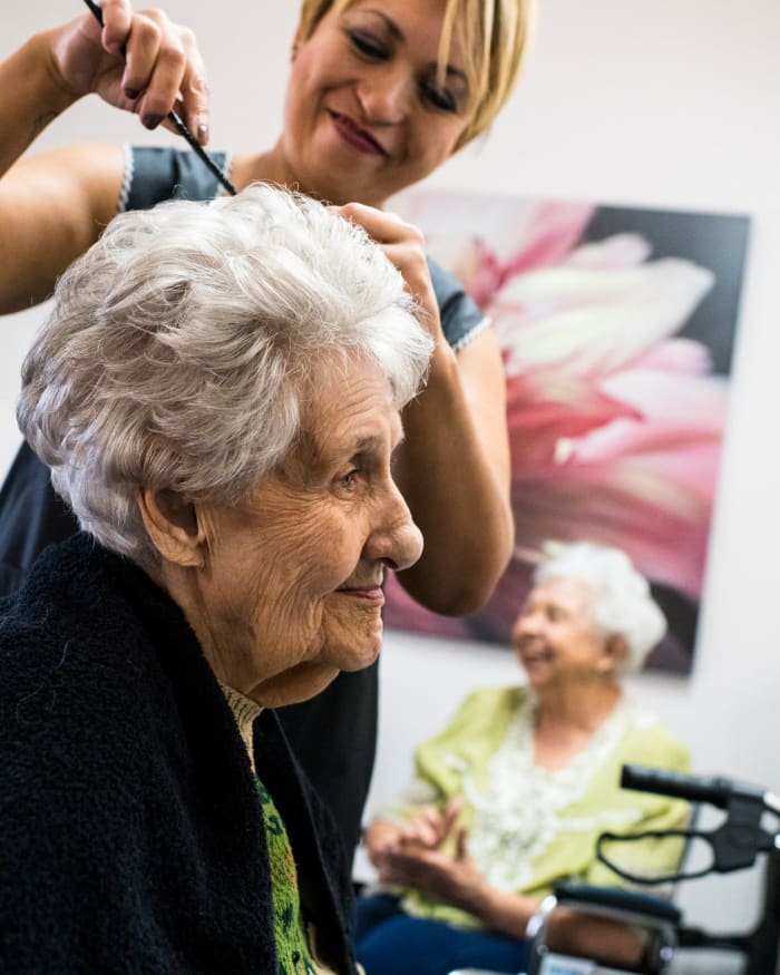 Salon & Barbershop at The Springs at Veranda Park in Medford, Oregon