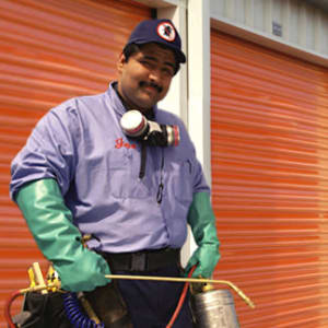 Regular pest control at A-1 Self Storage in North Hollywood, California