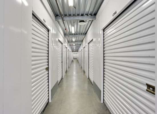 Inside storage at A-1 Self Storage in San Diego, California